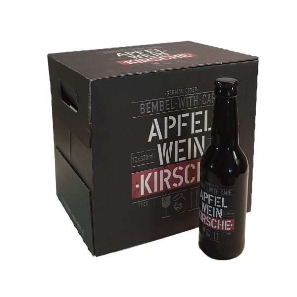 Bembel with Care, Kirsch, 0,33l Glasflsche